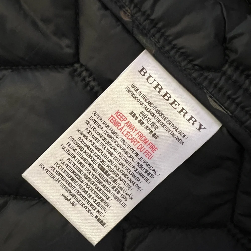 BURBERRY BOMBER JACKET CAMOUFLAGE SIZE YOUTH 12 - Picture 6 of 9